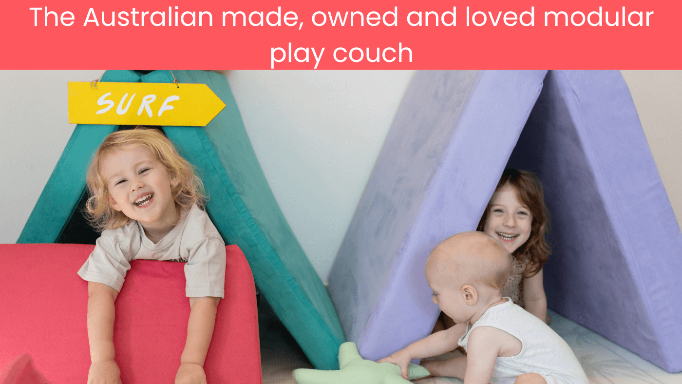 The Australian Made, Owned and Loved Modular Play Couch Funsquare