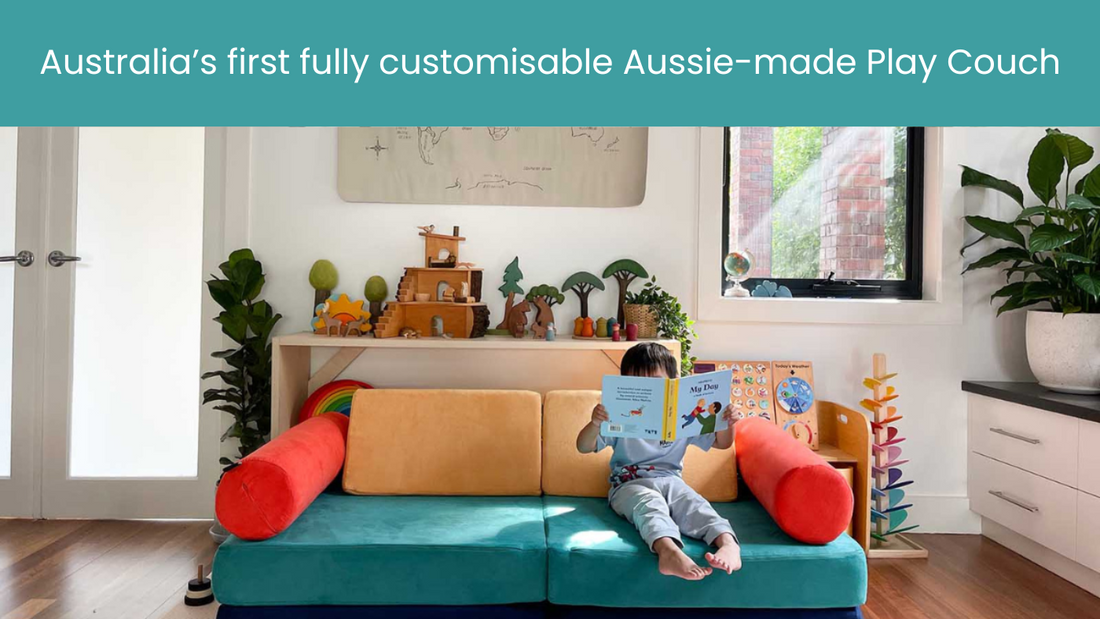 Australia’s first fully customisable Aussie-made Play Couch