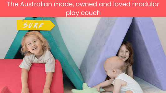 The Australian Made, Owned and Loved Modular Play Couch