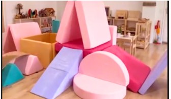 Funsquare pastel play couch add-on pieces
